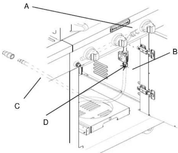KITCHENAID 7300787D - Make Gas Connection - 1