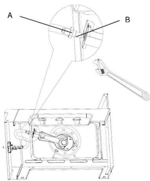 KITCHENAID 7300787D - Sujete el estante lateral derecho con quemador para dorado=rápido - 5