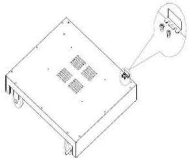 KITCHENAID 7300787D - Attach the L shape bracket with the bottom panel - 1