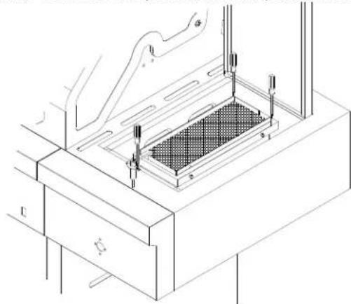 KITCHENAID 7300745A - Sujete el estante lateral derecho con quemador para dorado rápido - 5