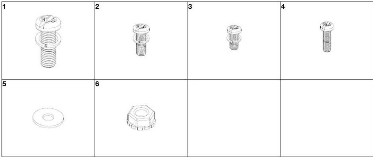 KITCHENAID 7300745A - Todoos Tornillos pre-ensamblados lista - 1