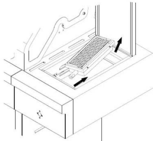 KITCHENAID 7300745A - Attach Right Side Shelf with Sear Burner - 6
