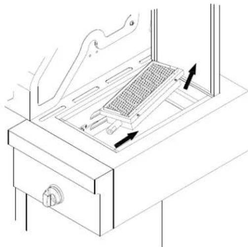 KITCHENAID 7300745A - Change the Sear Burner Orifices - 2