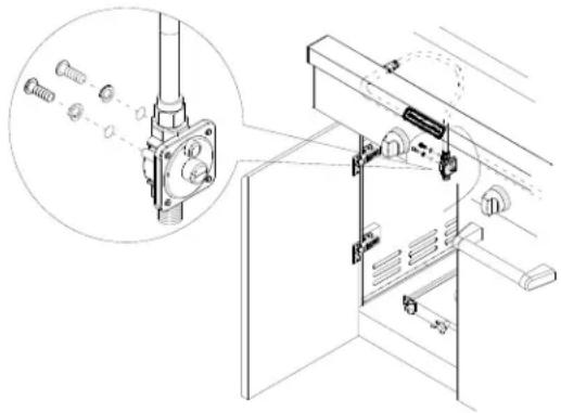 KITCHENAID 7300745A - Installation of the regulator - 2