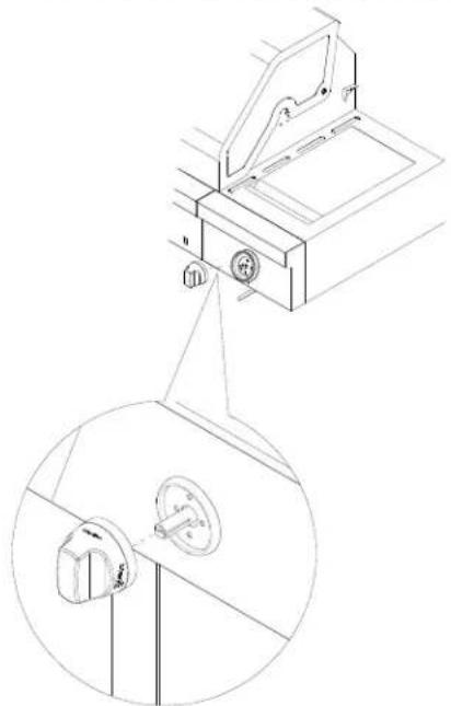 KITCHENAID 7300745A - Attach Right Side Shelf with Sear Burner - 9