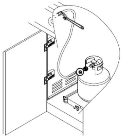KITCHENAID 7300745A - Installation du détendeur - 1