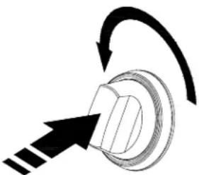 KITCHENAID 7300745A - Lighting the Rotisserie Burner - 1