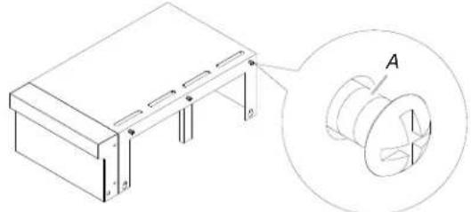 KITCHENAID 7300745A - Sujete el estante lateral izquierdo - 1