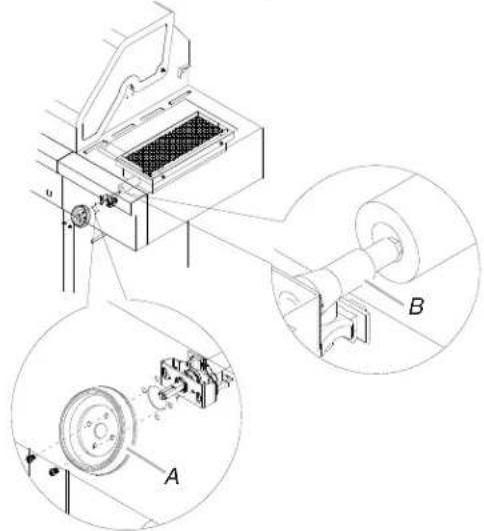 KITCHENAID 7300745A - Attach Right Side Shelf with Sear Burner - 7