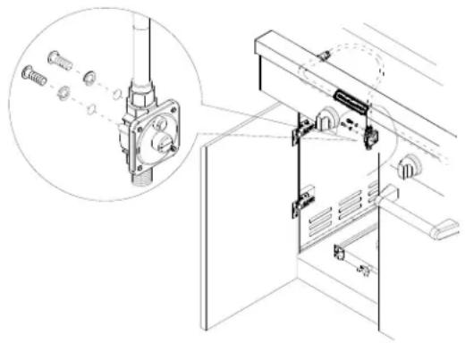 KITCHENAID 7300745A - Installation du détendeur - 2