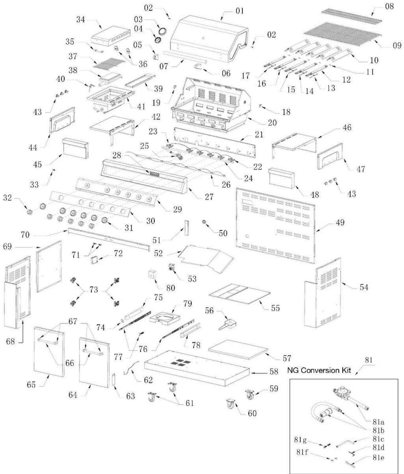 KITCHENAID 7300709C - Replacement Parts - 1