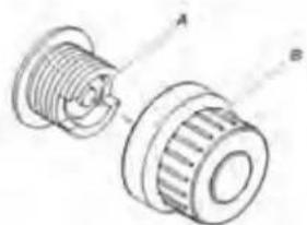 KITCHENAID 7300709C - Assemblage de la pile du dispositif d'allumage - 1