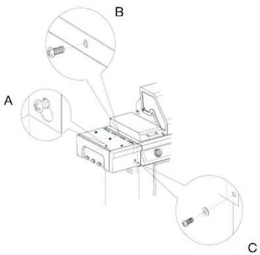 KITCHENAID 7300709C - Attach Left Side Shelf - 3