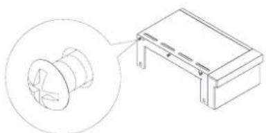 KITCHENAID 7300709C - Attach right side shelf - 1
