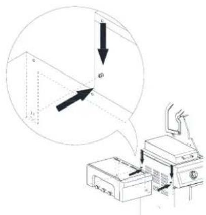 KITCHENAID 7300709C - Fije el Estante del Lado Izquierdo - 2