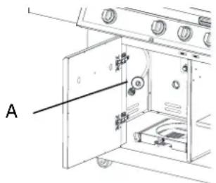 KITCHENAID 7300709C - Tanque de gas LP de 20 lb - 1