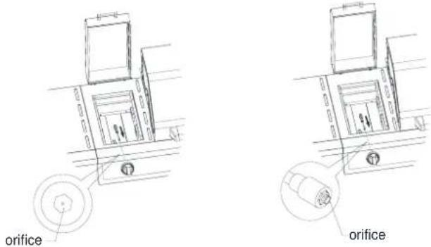 KITCHENAID 7300709C - Cambie el orificio del quemador lateral - 3