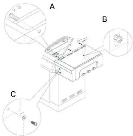 KITCHENAID 7300709C - Attach right side shelf - 4