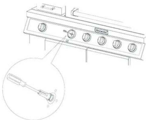KITCHENAID 7200709C - Adjust High Flame Setting Screw - 2