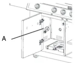 KITCHENAID 7200709C - Tanque de gas LP de 20 lb - 1