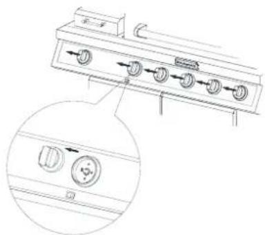 KITCHENAID 7200709C - Adjust High Flame Setting Screw - 1