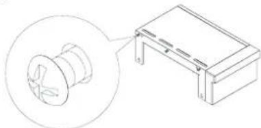 KITCHENAID 7200709C - Fije el estante delgado Derecho - 1
