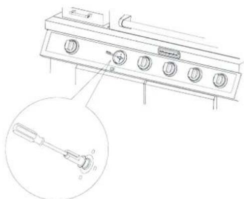 KITCHENAID 7200709C - como regular el tornillo de ajuste dellama alta - 2