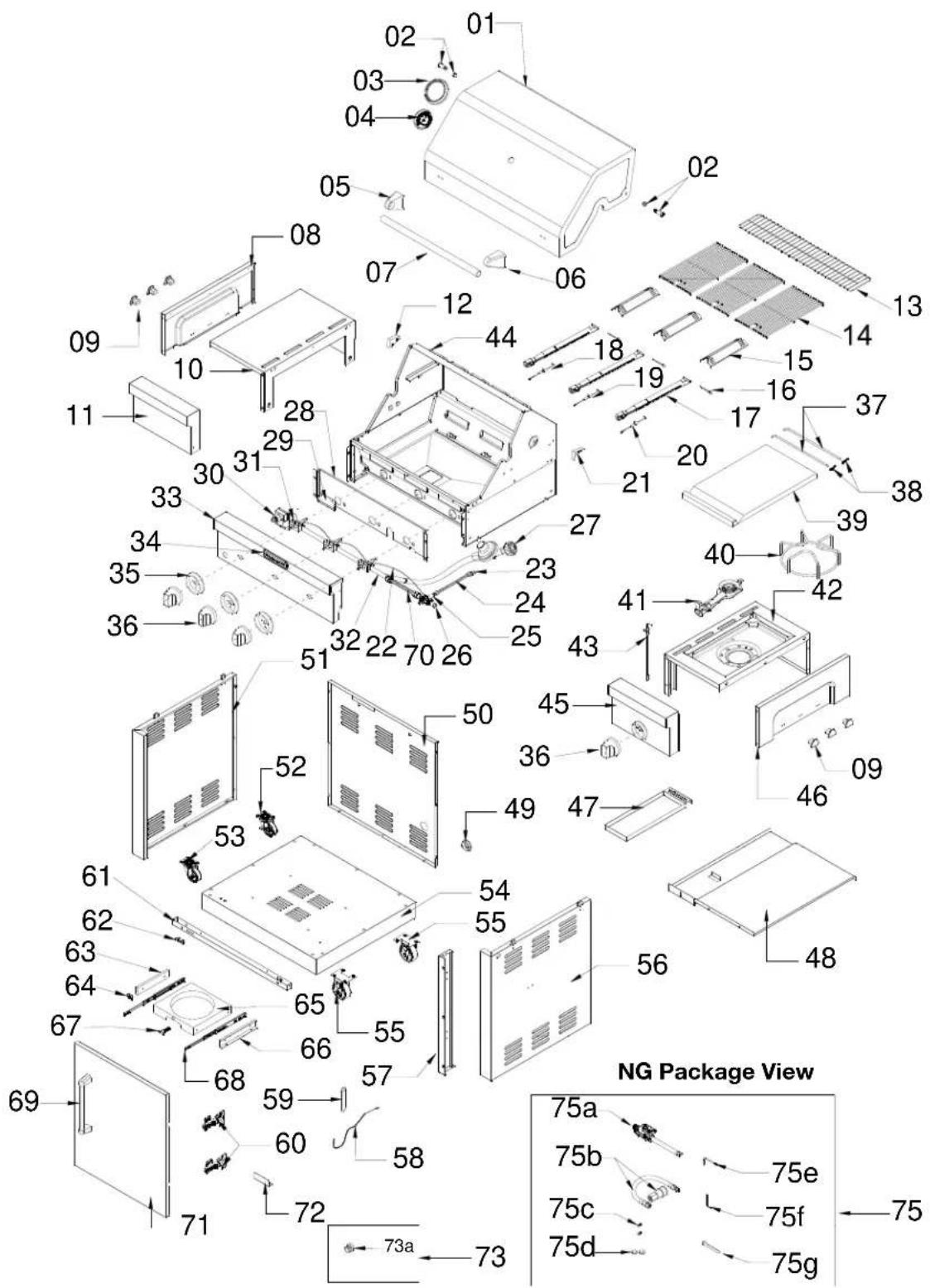 KITCHENAID 7200787D - PACKAGE CONTENTS LIST - 1