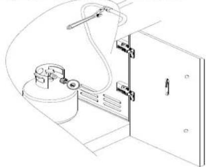 KITCHENAID 7200787D - Instalación del regulator - 1