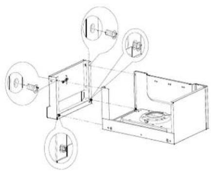 KITCHENAID 7200787D - Quemador lateral y canal de control - 1