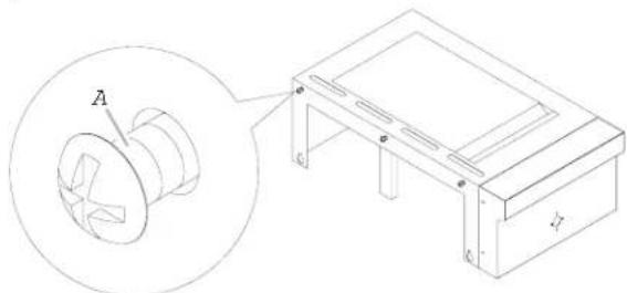 KITCHENAID 7300733 - Sujete el estante lateral derecho con quemador para dorado rápido - 1