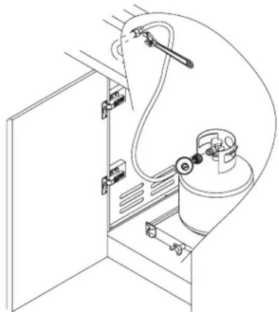 KITCHENAID 7300733 - Installation du détendeur - 1