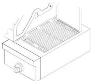 KITCHENAID 7300733 - Cómo encender manualmente el quemador lateral para dorado rápido - 2