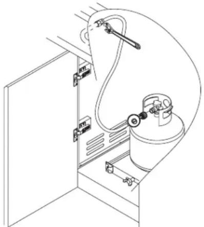 KITCHENAID 7300733 - Instalación del regulador - 1
