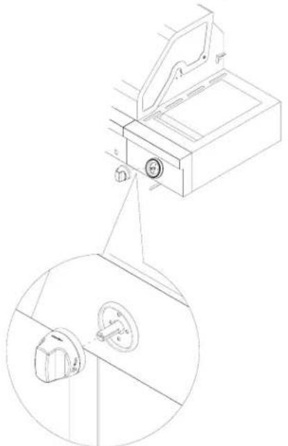 KITCHENAID 7300733 - Attach Right Side Shelf with Sear Burner - 9
