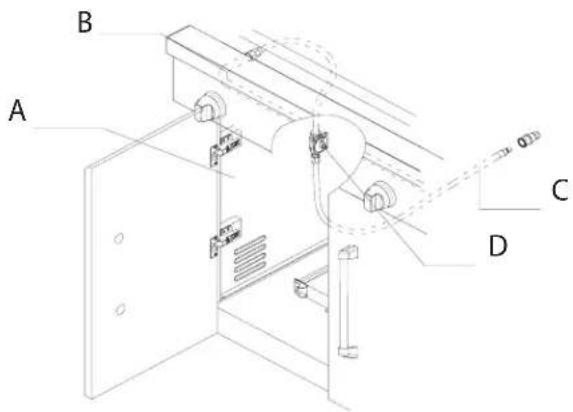 KITCHENAID 7300733 - Make Gas Connection - 1