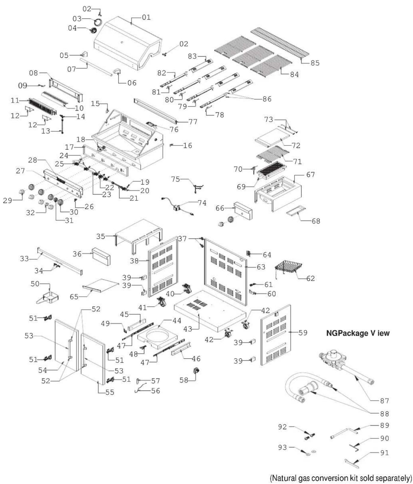 KITCHENAID 7300733 - REPLACEMENT PARTS - 1