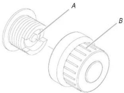 KITCHENAID 7300733 - Remplacement de la pile de l'allumeur - 1