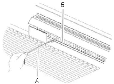 KITCHENAID 7300733 - Cómo encender manualmente el quemador del rostizador - 2