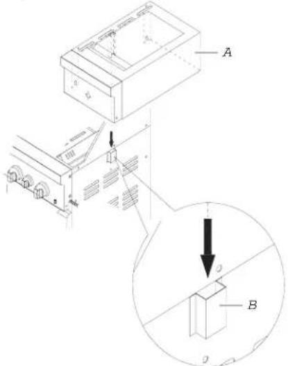 KITCHENAID 7300733 - Sujete el estante lateral derecho con quemador para dorado rápido - 3