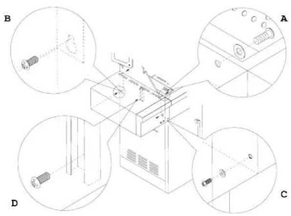 KITCHENAID 7300733 - Sujete el estante lateral izquierdo - 4