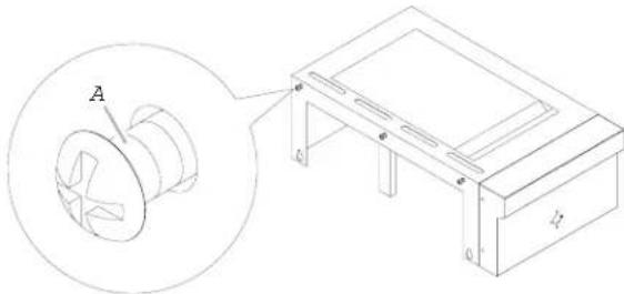 KITCHENAID 7300733 - Attach Right Side Shelf with Sear Burner - 1
