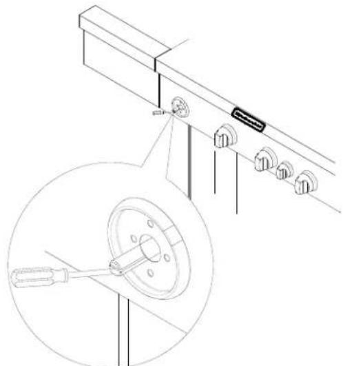 KITCHENAID 7200745A - Adjust High Flame Setting Screw - 2
