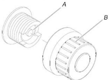 KITCHENAID 7200745A - Replacing the Igniter Battery - 1