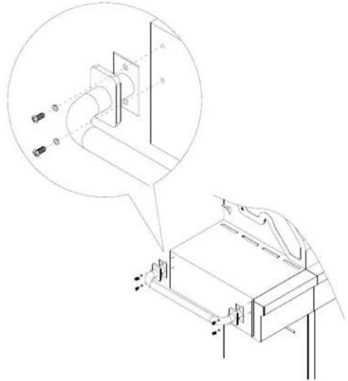 KITCHENAID 7200745A - Sujete el estante lateral izquierdo - 6