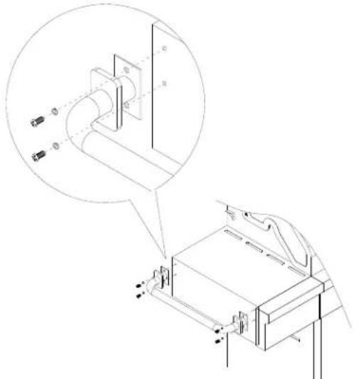 KITCHENAID 7200745A - Fixation de la tablette laterale de gauche - 6