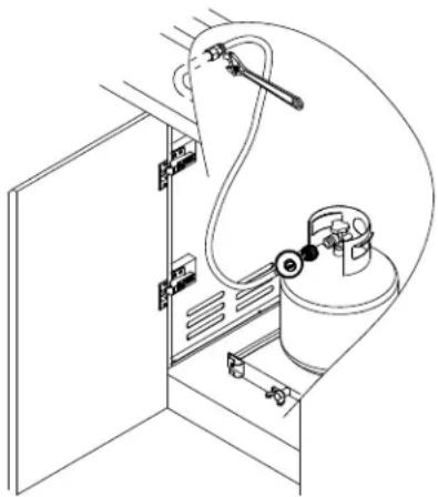 KITCHENAID 7200745A - Installation of the regulator - 1