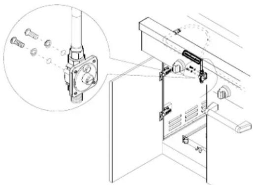 KITCHENAID 7200745A - Instalación del regulator - 2