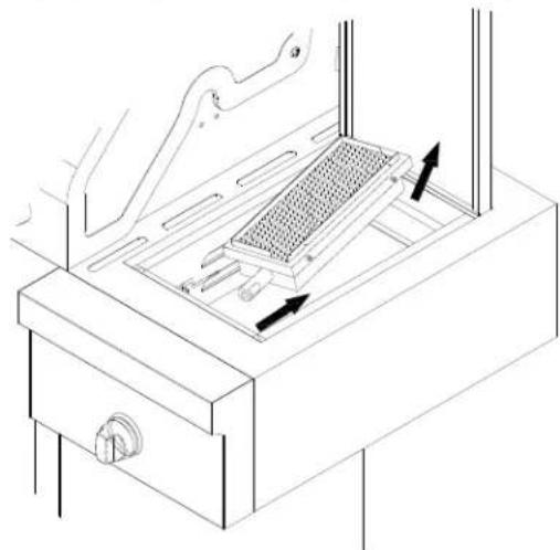 KITCHENAID 7200745A - Cambio de los orificios del quemador para dorado rápido - 2