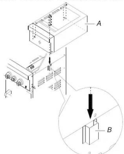 KITCHENAID 7200745A - Attach Right Side Shelf with Sear Burner - 3